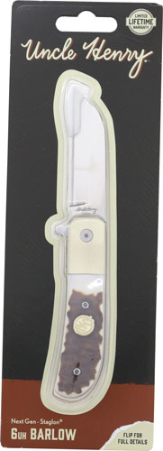 Uncle Henry Knife Next Gen - Staglon 2.7" Folder Wharnclife 1