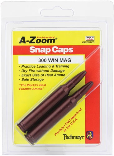 A-zoom Metal Snap Cap .300wm - 2-pack 2