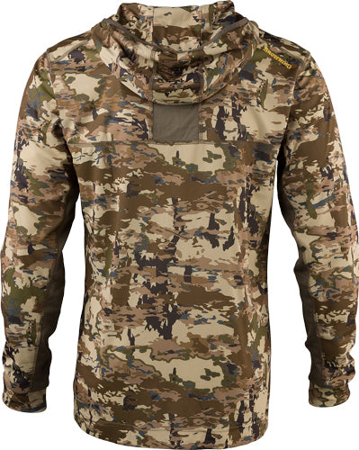 Browning Early Season Hooded - Ls Shirt 1/4 Zip Auric Xx-lrg* 1