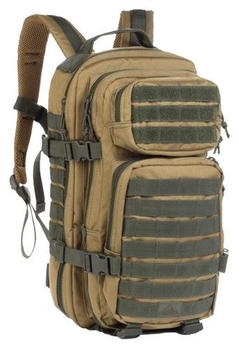 Red Rock Rebel Assault Pack - Coyote W/ Olive Webbing 1