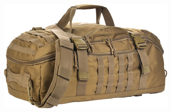 Red Rock Traveler Duffle Bag - Backpack Or Luggage Coyote 1