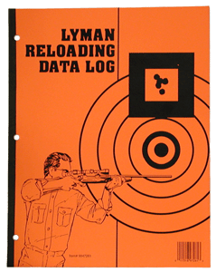 Lyman Reloader's Log Book - 50 Pages 2