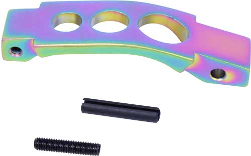 Guntec Ar15 Enhanced Trigger - Guard Rainbow Pvd Coated 1