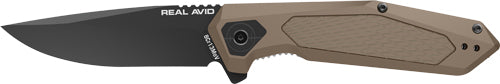 Real Avid Rav-3 Knife Assisted - Folding 3.25" Blade Tan 1