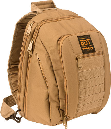 Bulldog Bdt Small Sling Pack - W/molle Webbing Tan 1