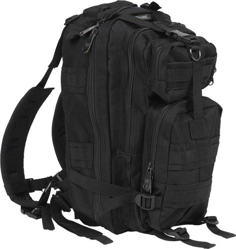 Bulldog Compact Backpack Black - W/ Molle 1