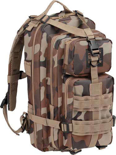 Bulldog Compact Backpack W/ - Molle Throwback Camo 1