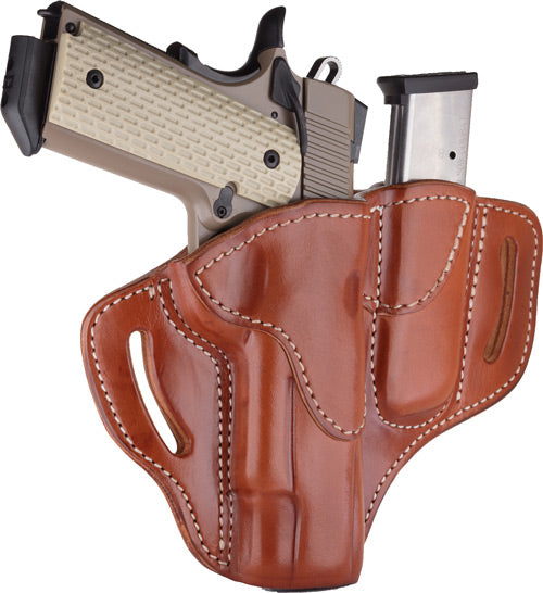 1791 Bh1 Belt Holtr W/ Mag Hld - Mult-fit Rh 1911 Frm 4-5" Brn 1