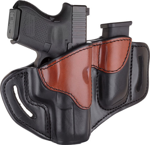 1791 Bh2.1 Blt Holstr W/ Mag - Pch Mult-fit Rh Glk 17 Br/blk 1