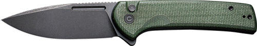 Civivi Knife Conspirator 3.4" - Green Micarta/black Stonewash 1