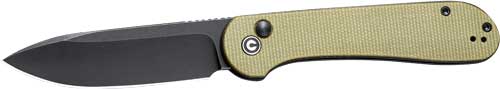 Civivi Knife Elementum 3.47" - Olive Micarta/black Stnwash 1