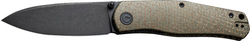 Civivi Knife Sokoke 3.35" - Green Burlap Micarta/black 1