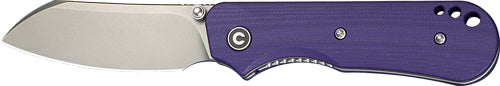 Civivi Knife Crabby 2.7" G-10 - Purple Stonewash Liner Lock 1
