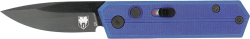 Cobratec Stinger Folder 1.9" - Purple/blk D2 Blade Sd Button 1