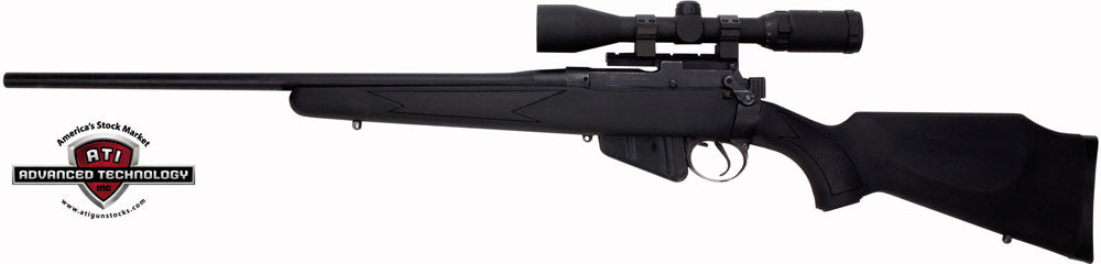 Adv. Tech. Stock For Enfield - Post 1914 Black Synthetic 1