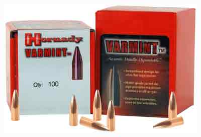 Hornady Bullets 22 Cal .224 - 50gr Jsp 100ct 40bx/cs 1