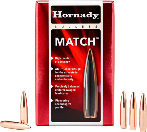 Hornady Bullets 22 Cal .224 - 52gr Jhp-bt 100ct 40bx/cs 1