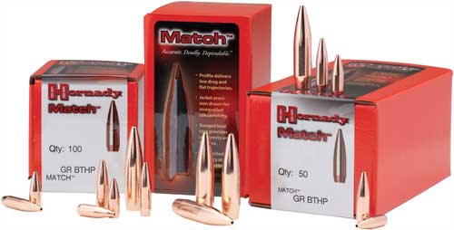 Hornady Bullets 6.5mm .264 - 123gr Bthp Match 100ct 25bx/cs 1