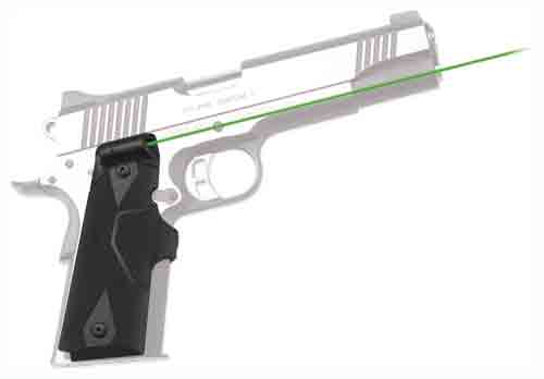 Crimson Trace Laser Lasergrip - Green 1911 Full Size 1