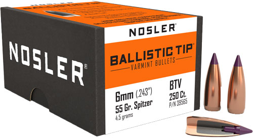 Nosler Bullets 6mm .243 - 55gr Ballistic Tip 250ct 2