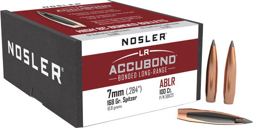 Nosler Bullets 7mm .284 - 168gr Accubond Lr 100ct 1