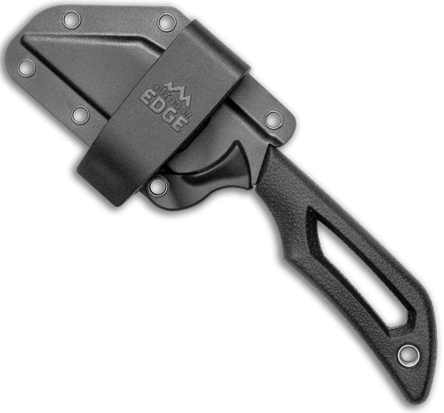 Outdoor Edge Pivot 2.6" Fixed - Wharncliffe Blk/ss W/sheath 2
