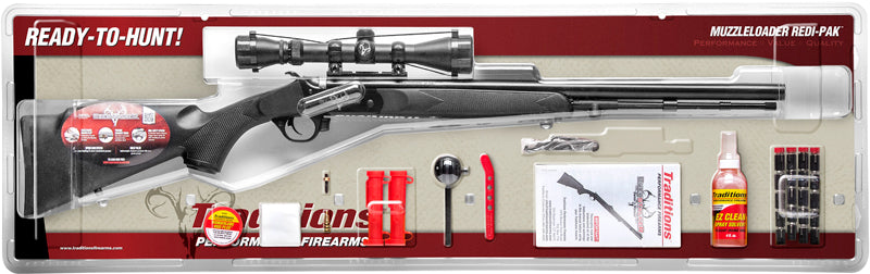 Traditions Buckstalker Xt 50 - Cal 3-9x40 Blued/blk Redi-pack 2