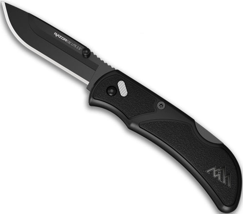 Outdoor Edge Razor Edc Lite - 2.5" Black Pms 2 Black Blades 1