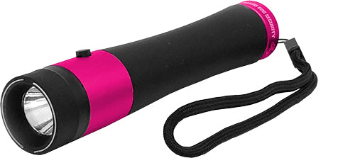 Guard Dog Ivy Stun Gun W/ 200 - Lumen Light Rechargeable Pink 1