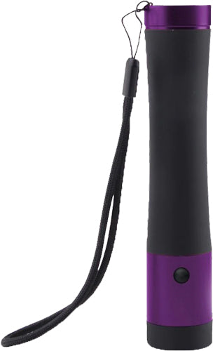 Guard Dog Ivy Stun Gun W/ 200 - Lumen Light Rechargeable Purpl 1