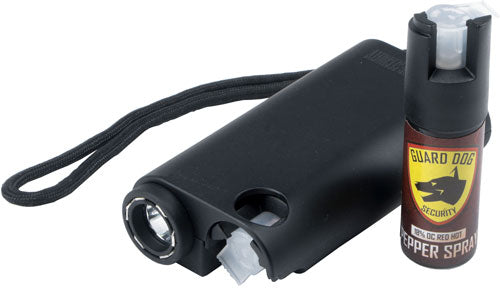 Guard Dog Olympian 3-in-1 Blk - Stun Gun/light/pepper Spray 1