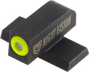 Night Fision Tritium Yellowdot - Square Rear Sig #8f/#8r Set 3