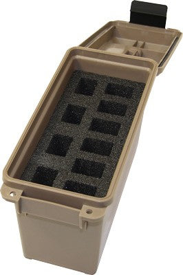 Mtm Tactical Magazine Can Dark - Earth Holds 10 Ds Handgun Mags 1