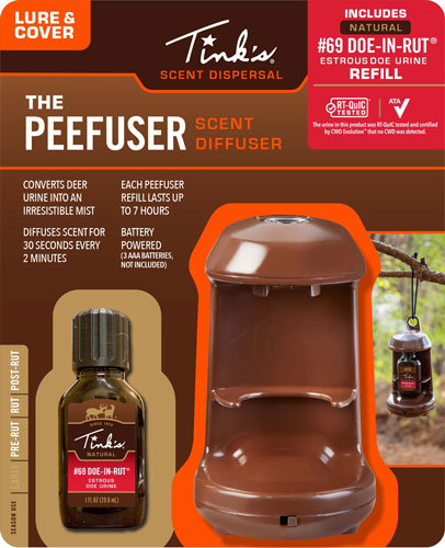 Tinks Scent Diffuser W/.5oz - Bottle #69 Doe-in-rut 1