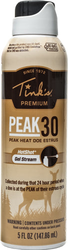 Tinks Peak30 Premium Deer Lure - Estrus Gel Stream 5oz. 1