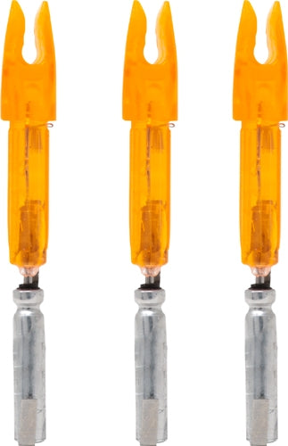 Lumenok Lighted Nock - X-series Hd Orange 3pk 1