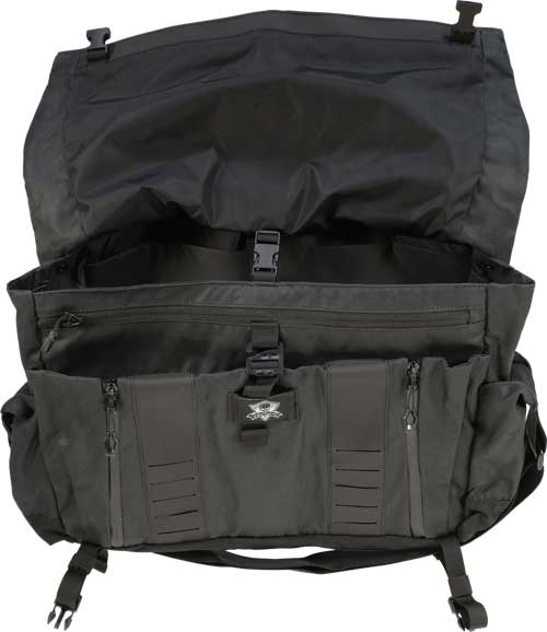 Grey Ghost Gear Wanderer Bag - 2.0 Waxed Canvas Black 1