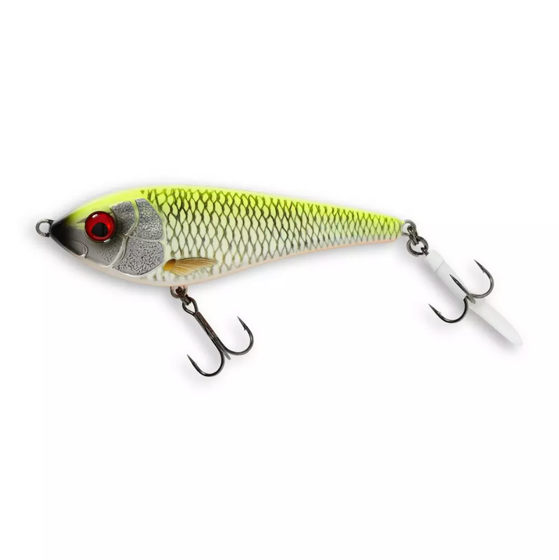 swimbait savage gear Savage Gear Deviator Swim Hard Bait, 4", 1-1/4oz, Lemon White