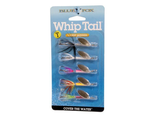 Blue Fox Whip Tail Inline Spinner Set
