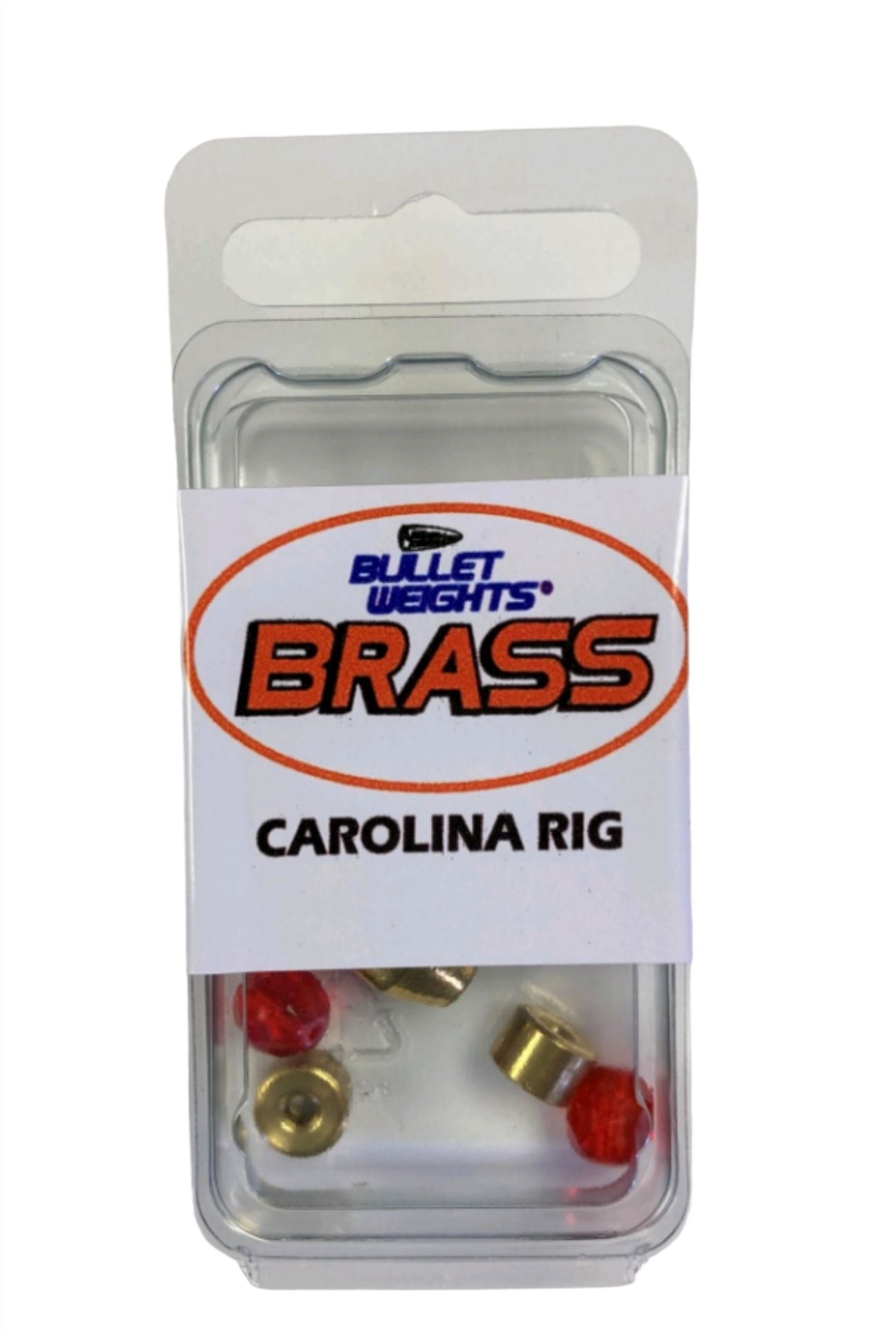 Bullet Weights® PBCWR12 RED Brass Carolina Rig Kit, 6 Pieces Fishing Weights  