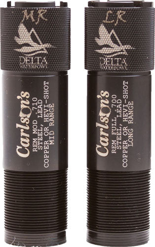 Carlsons Choke Tube Waterfowl - 2pk 12ga M-l-range Rem Choke 1