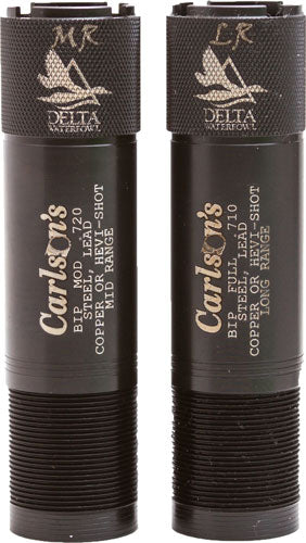 Carlsons Choke Tube Waterfowl - 2pk 12ga M-l-range Invector+ 1