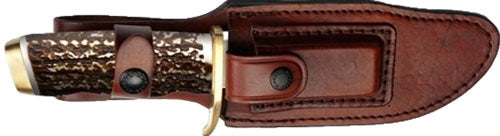 Uncle Henry Knife Next Gen - Staglon 5.5" Bld W-lthr Sheath 2