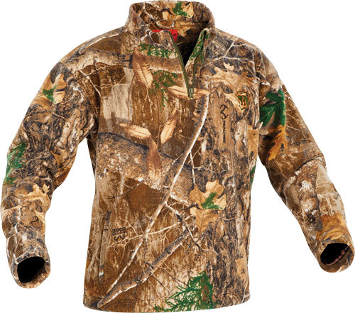 Arctic Shield Heat Echo Sherpa - Fleece 1-4 Zip Rt Edge Large