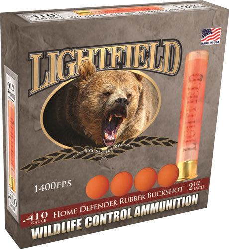 Lightfield 410 2-1-2" 5rd - 10bx-cs Four Ball Rubber Buck 1