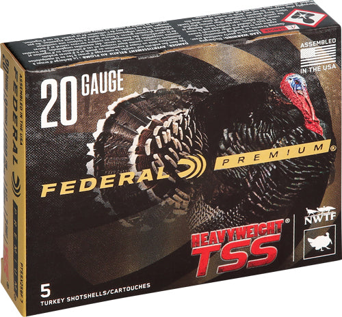 Federal Heavyweight Tss 20ga - 5rd 10bx-cs 3" 1 1-2oz #7 1