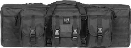 Bulldog 36" Single Tactical Cs - 3 Large Access Pockets Black 1