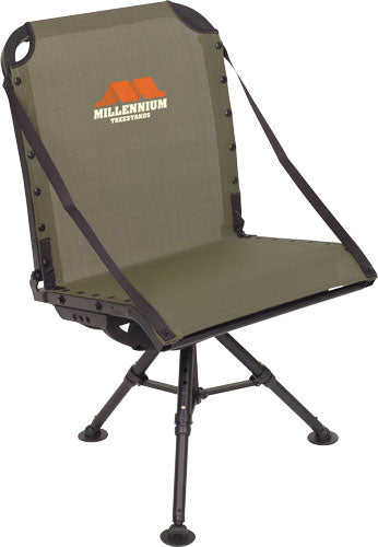 Millennium Ground Blind Chair - W/ Packable Leveling Legs 1