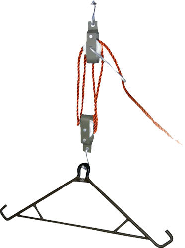 Hme Skinning Gambrel & Hoist - 4:1 Ratio 3-8" 500lbs 1