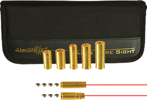 Aimshot Bore Sight 9mm-30 - Carbine & 5 Pistol Cal Arbors